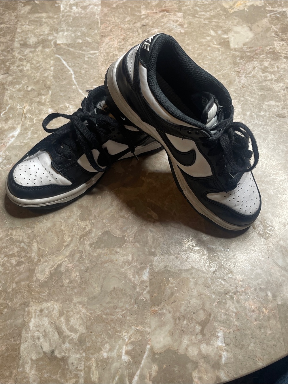 Nike Men’s Low-Top Sneakers — Black & White
